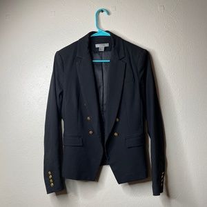 Black Blazer with gold buttons